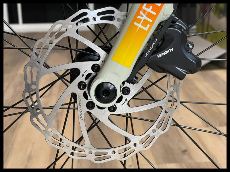 Kinesis Lyfe Equipped Hybrid E-City Electric Bike Beige Medium 2022-6