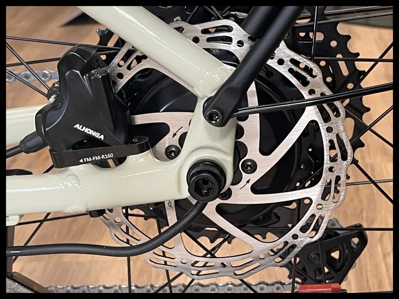 Kinesis Lyfe Equipped Hybrid E-City Electric Bike Beige Medium 2022-7