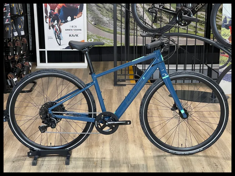 Kinesis Lyfe Hybrid ECity Electric Bike Small Slate Blue '22 Ex-Display