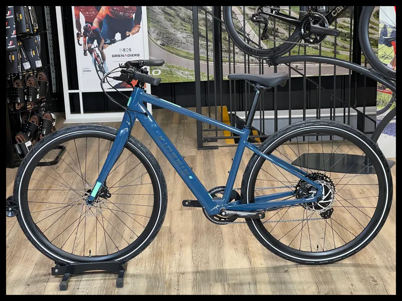 Kinesis Lyfe Hybrid ECity Electric Bike Small Slate Blue '22 Ex-Display-1