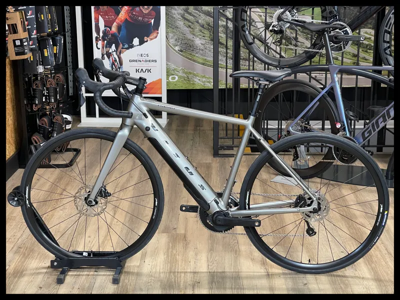 Vitus E-Substance Aluminium Road Bike Fazua Champagne 24 Approved Used-1