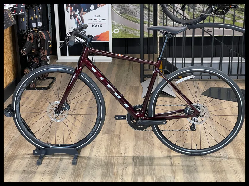Vitus Zenium Carbon C-FB Medium Black Cherry Road Bike 2023 Ex Display-1