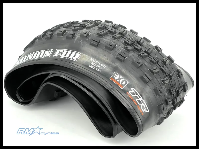 MAXXIS MINION FBR 26 x 4.8 120TPI TR EXO FOLDABLE W/MAXXISLOGO