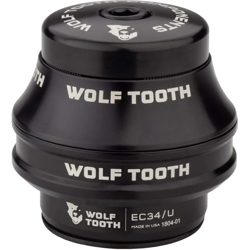 Wolf Tooth Precision EC Headset 44/40 External Cup in Black-1