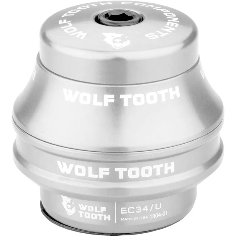 Wolf Tooth Precision EC Headset 44/40 External Cup in Silver-1