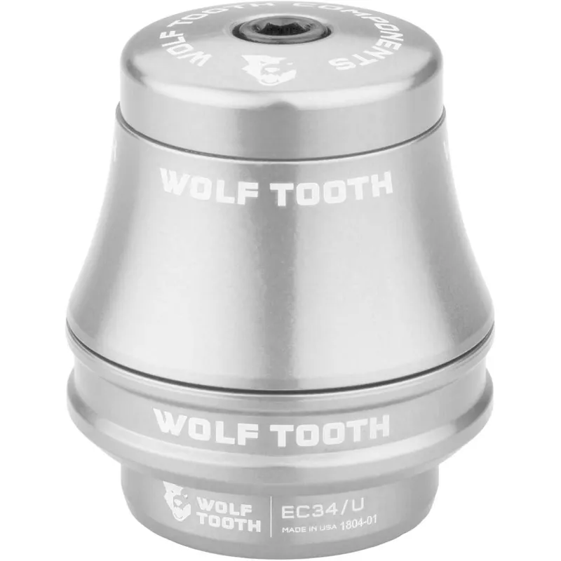 Wolf Tooth Precision EC Headset 44/40 External Cup in Silver-2