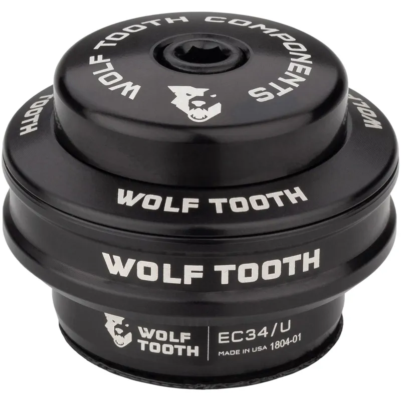 Wolf Tooth Precision EC Headset 44/40 External Cup in Black-3