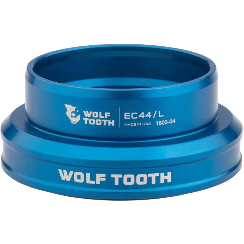 Wolf Tooth Precision EC Headset 44/40 External Cup in Blue-4