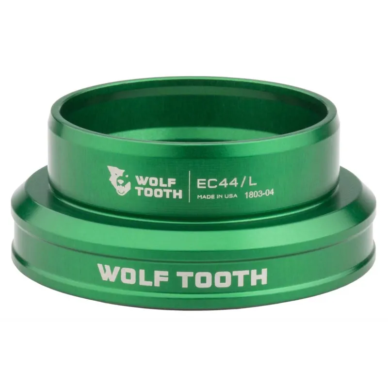 Wolf Tooth Precision EC Headset 44/40 External Cup in Green-4