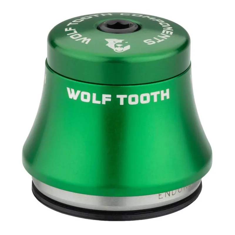 Wolf Tooth Precision IS41 28.6/15 Integrated Standard Headset in Green-1