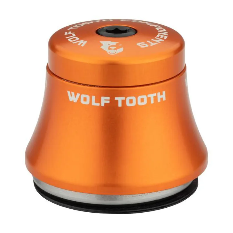 Wolf Tooth Precision IS41 28.6/15 Integrated Standard Headset in Orange-2