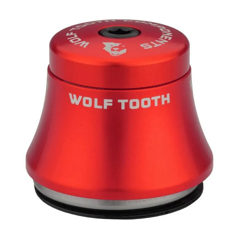Wolf Tooth Precision IS41 28.6/15 Integrated Standard Headset in Red-2