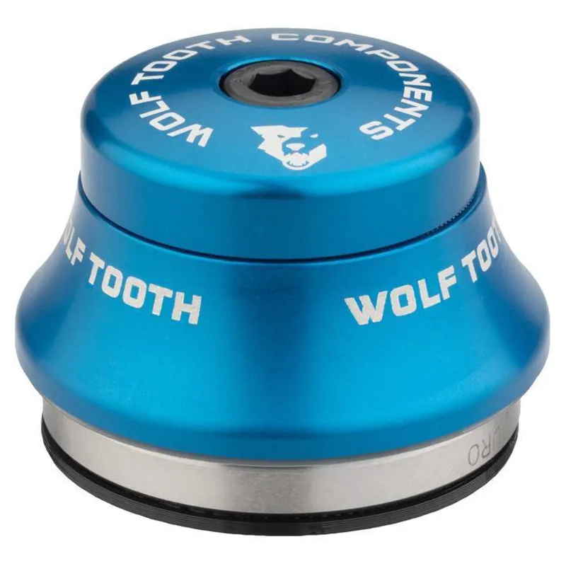 Wolf Tooth Precision IS41 28.6/15 Integrated Standard Headset in Blue-1