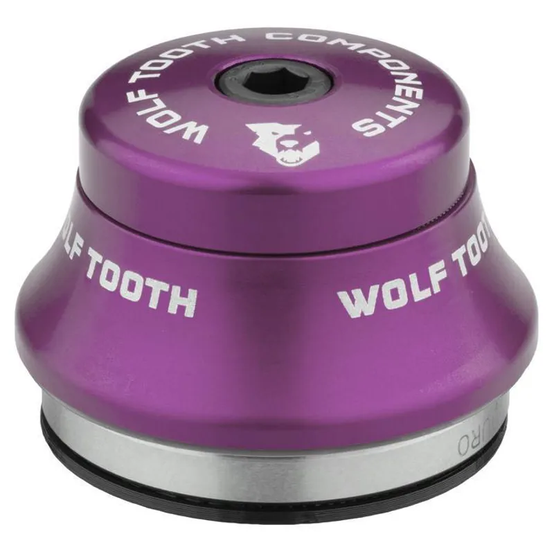 Wolf Tooth Precision IS41 28.6/15 Integrated Standard Headset in Purple-3