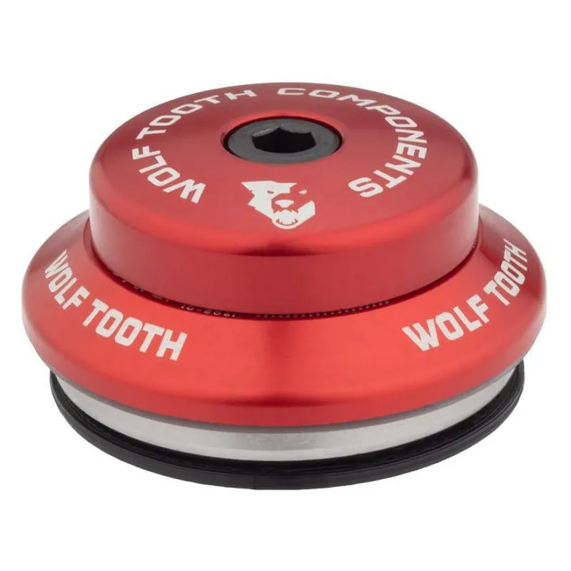 Wolf Tooth Precision IS41 28.6/15 Integrated Standard Headset in Red-3