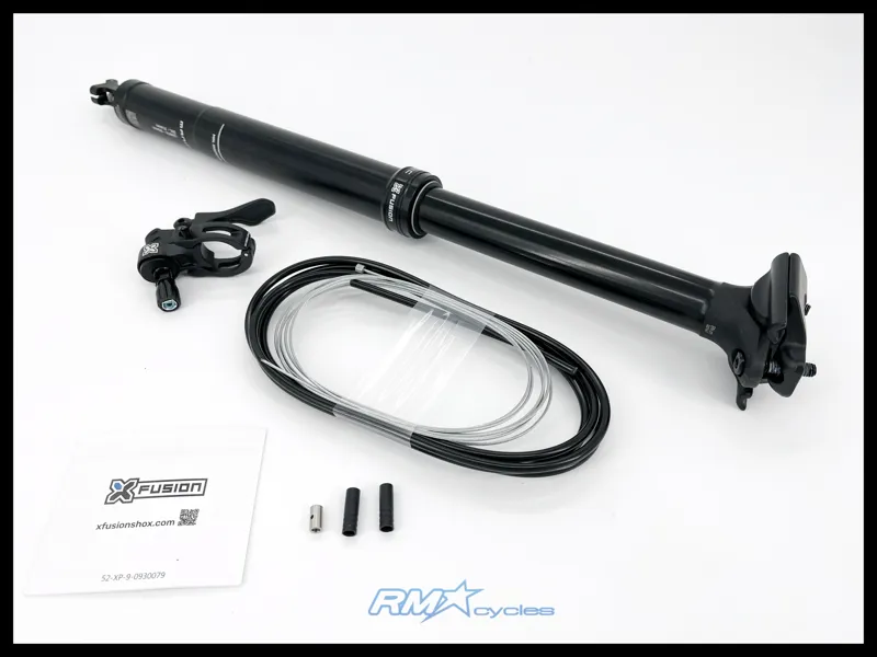 X Fusion Manic Dropper Post 31.6mm in Black
