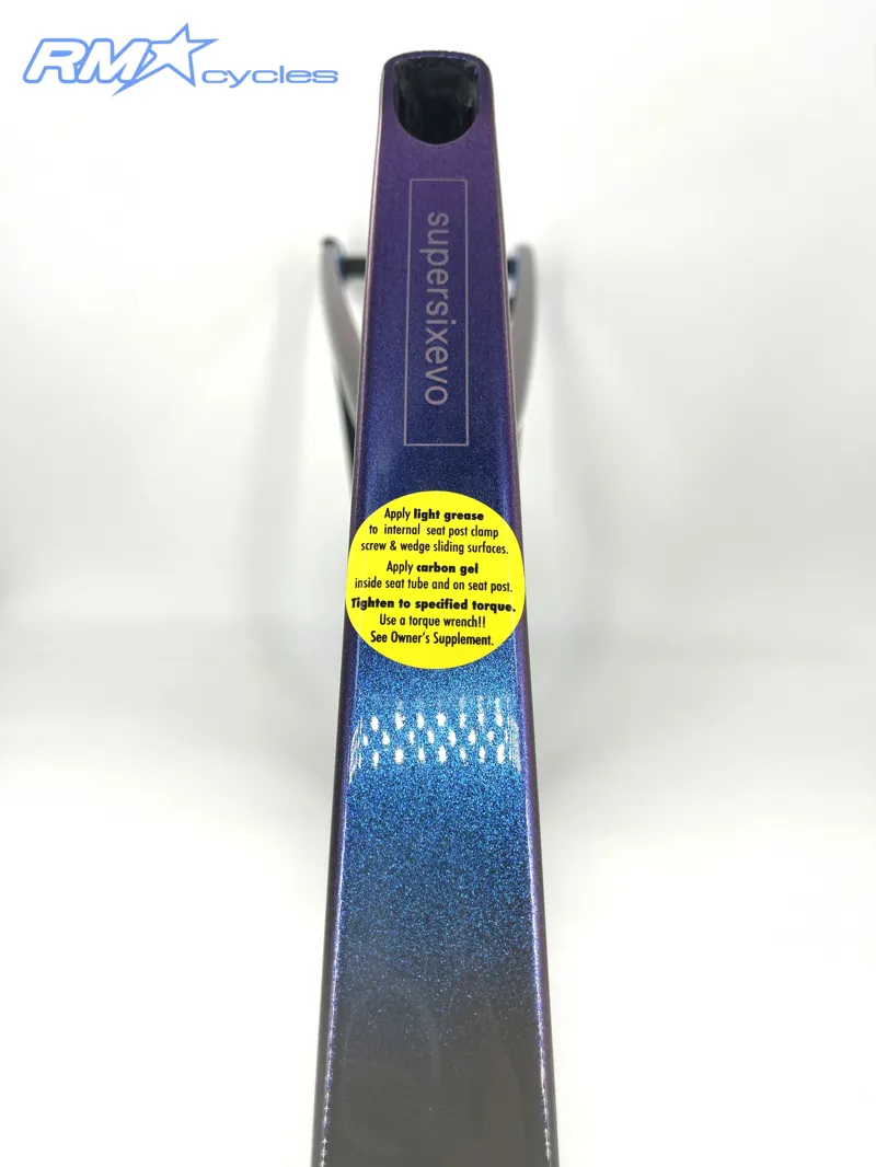 Cannondale Supersix Evo CX Frameset Purple Haze 2022-4