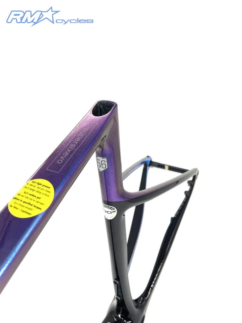 Cannondale Supersix Evo CX Frameset Purple Haze 2022-6