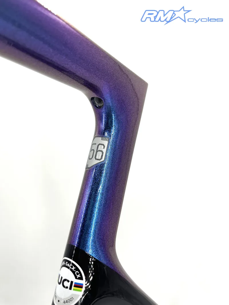 Cannondale Supersix Evo CX Frameset Purple Haze 2022-7