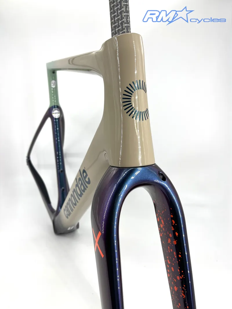 Cannondale Supersix Evo CX 2023 Carbon Frame Quicksand-2