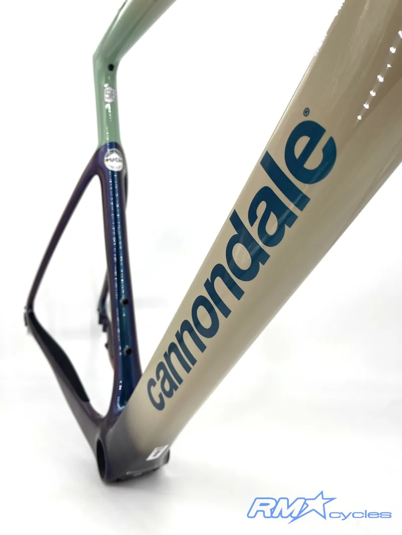 Cannondale Supersix Evo CX 2023 Carbon Frame Quicksand-1