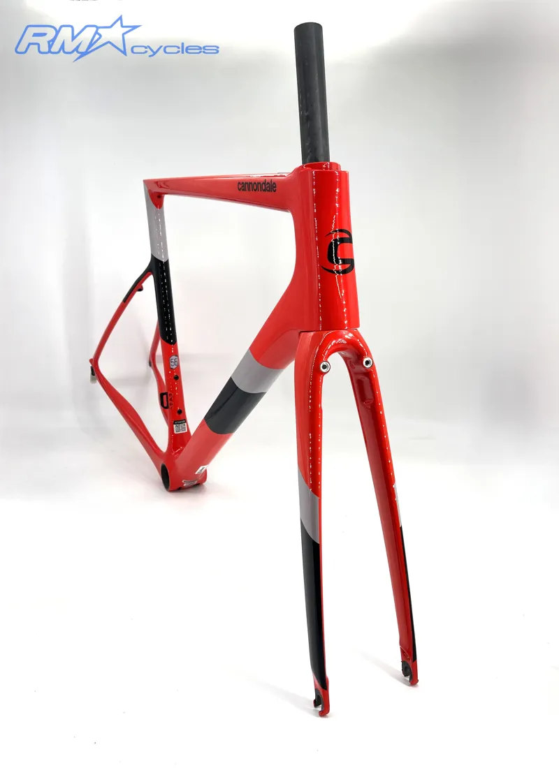 Cannondale Supersix Evo Carbon 2020 Rim Brake Frameset Acid Red 56cm
