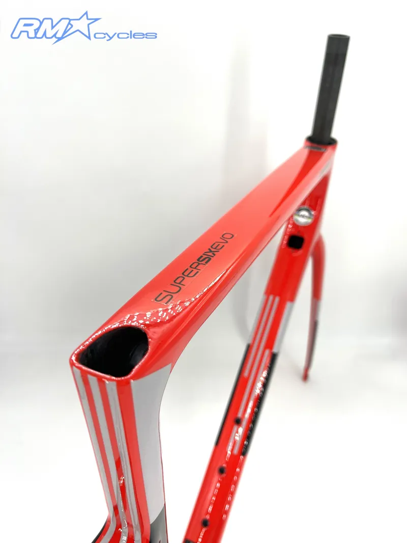 Cannondale Supersix Evo Carbon 2020 Rim Brake Frameset Acid Red 56cm-3