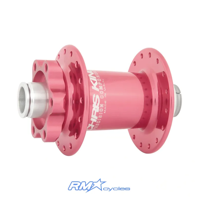 Chris King MTB Hub ISO Front 32h SD 110x15 Thru Pink
