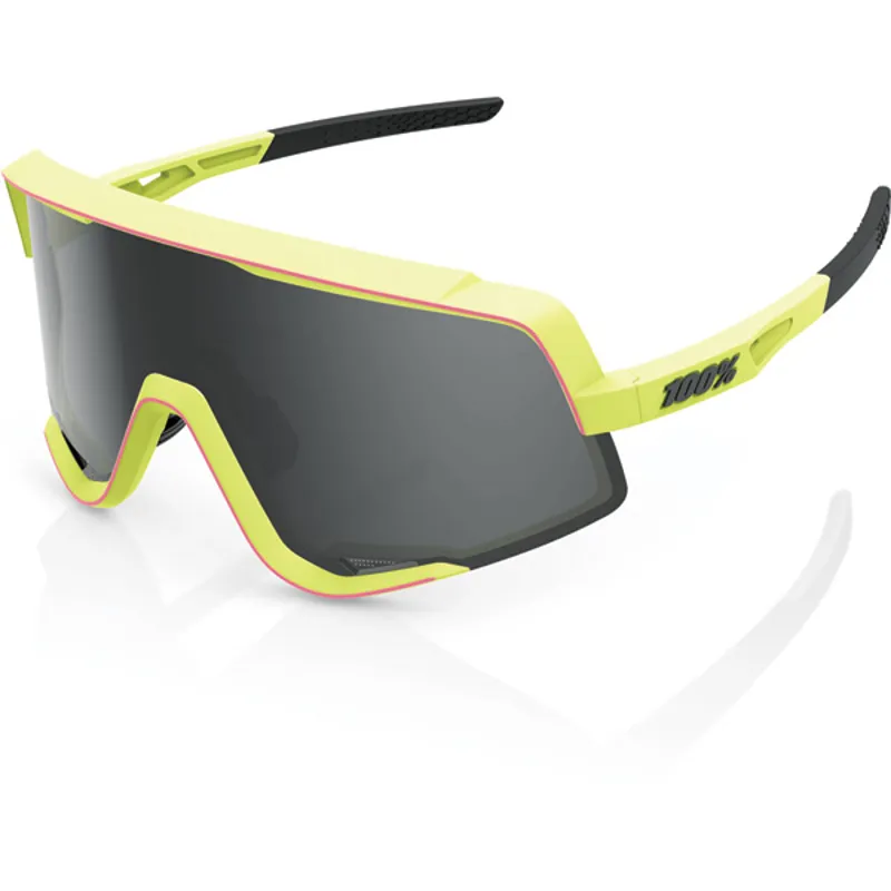 Glendale Neon Yellow Lens Matt Washed Out YELLOW one size smoke