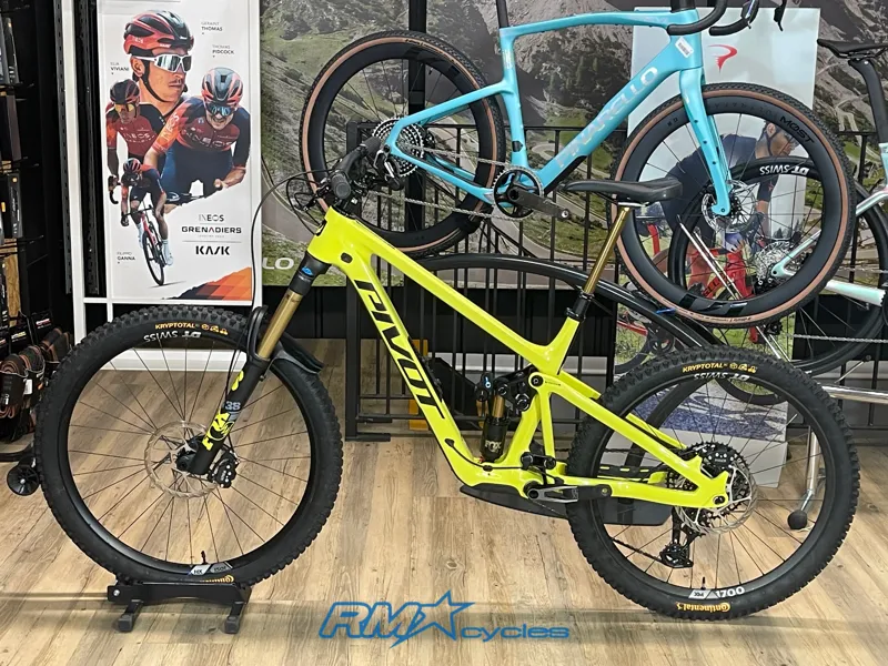 Pivot Firebird Pro Yolo Green MX 29/27'5 Large Approved Used-1