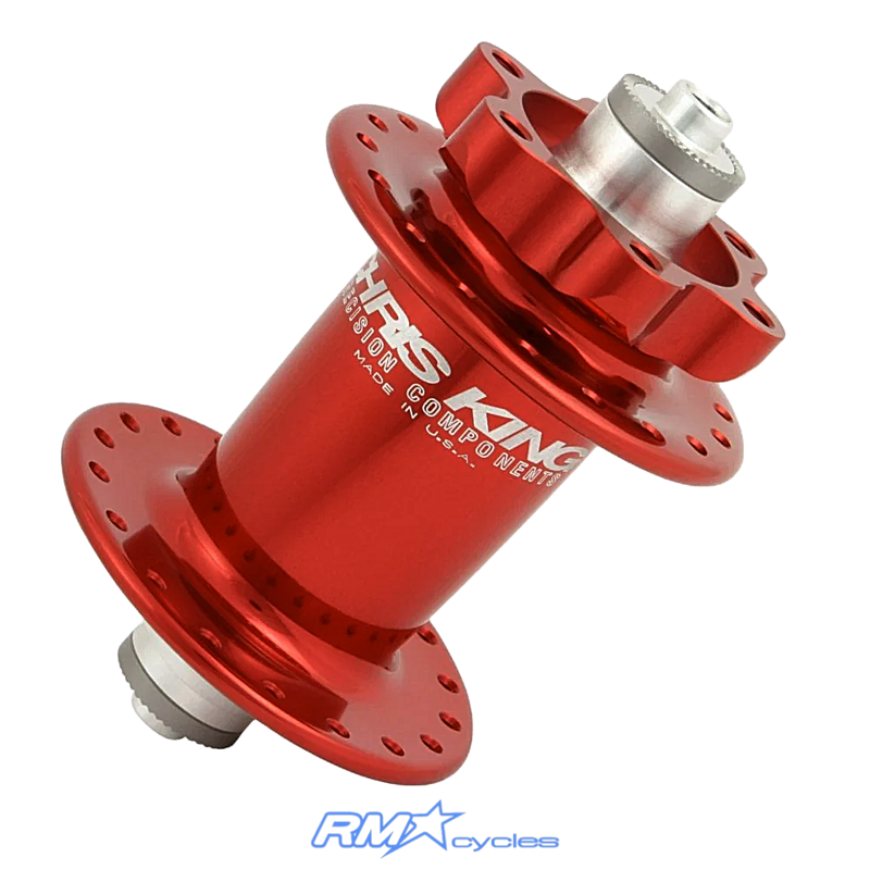 Chris King MTB Hub ISO Front 36h SD QR Red SIH