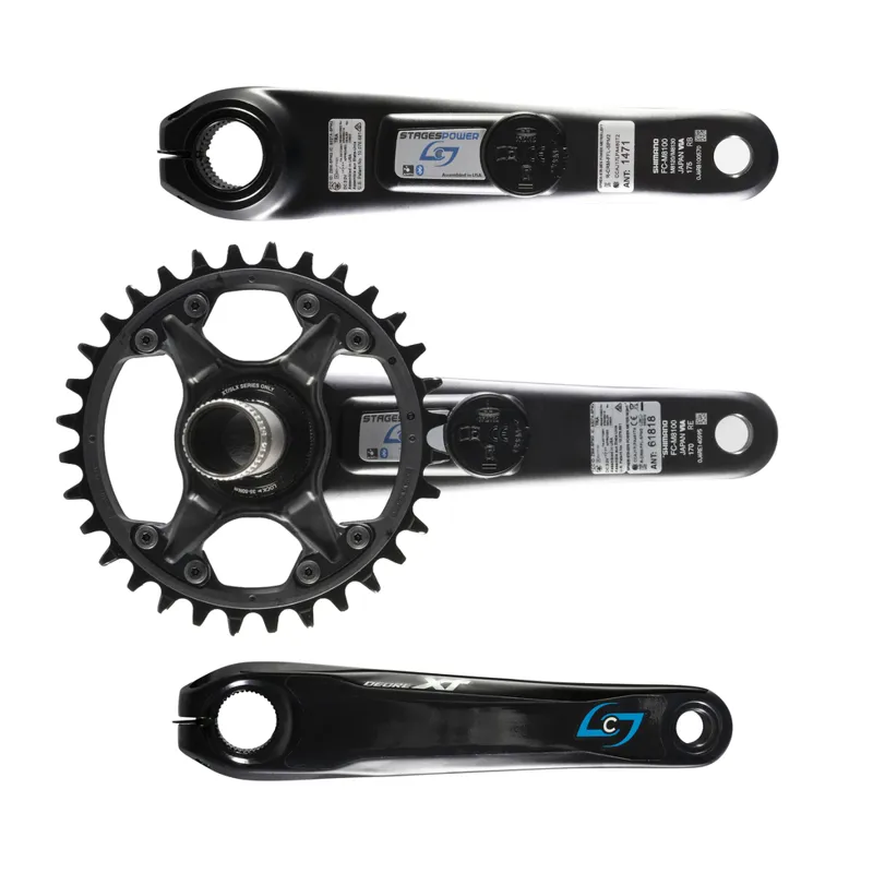 Stages Power LR - Shimano XT M8120 32T / Black
