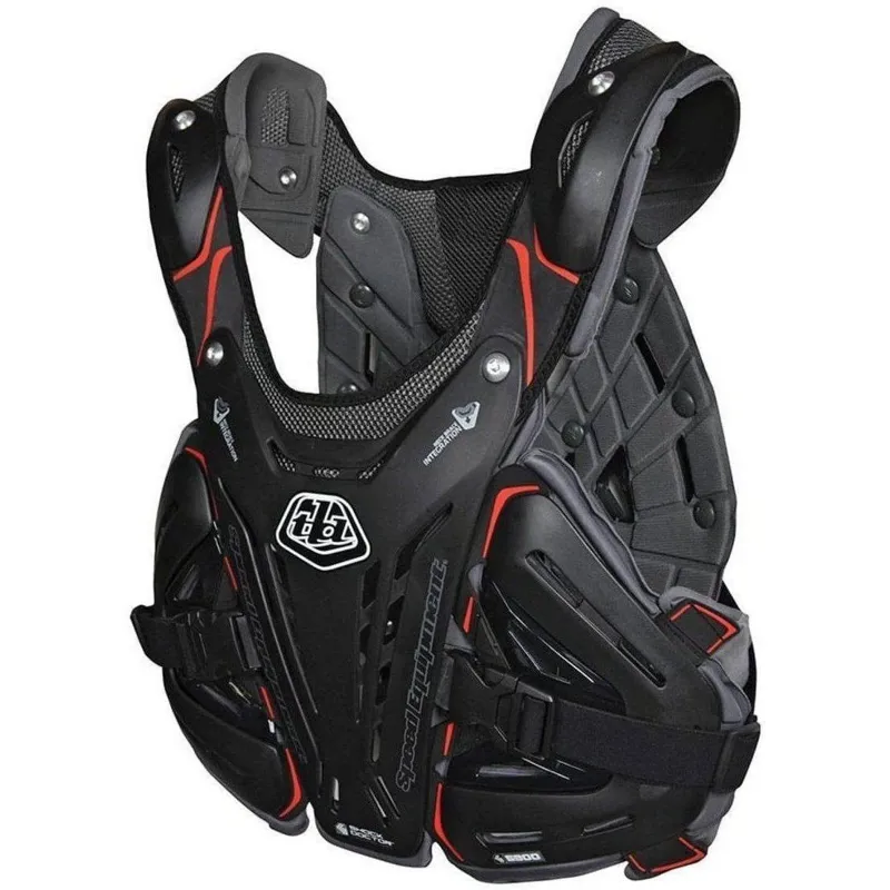 2021 Troy Lee Designs Rockfight Youth Chest Protector in Black