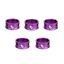 Wolf Tooth 5-pack 15mm Precision Headset Spacers in Purple 