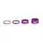 Wolf Tooth Precision Headset Spacer Kit in Purple