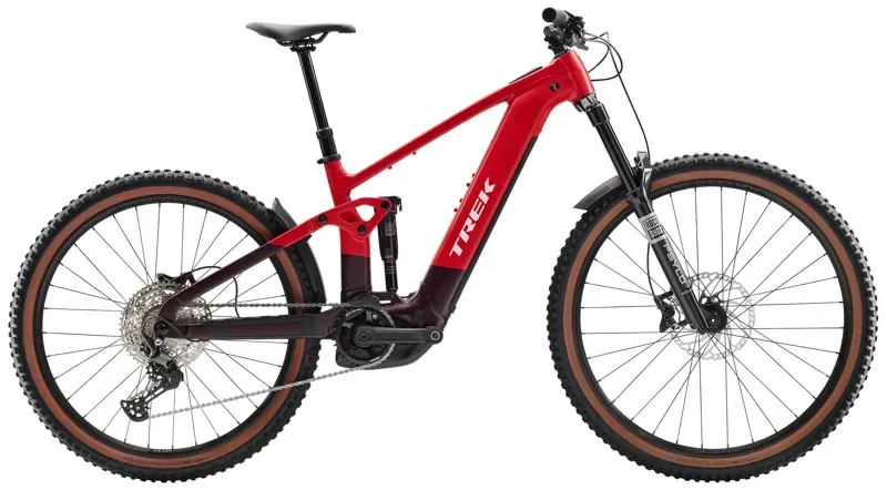 Trek Rail+ 5 Gen 5 Electric Mountain Bike In Viper Red-11