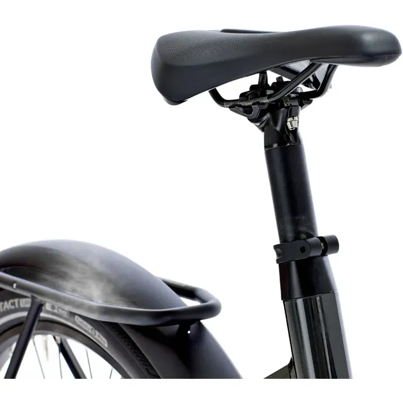 Raleigh Hockley Crossbar E-Hybrid Bike in Black-4