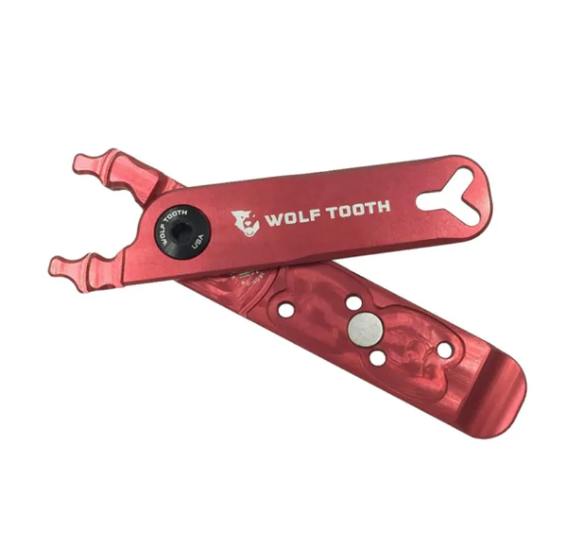 Wolf Tooth Pack Pliers in Red/Black