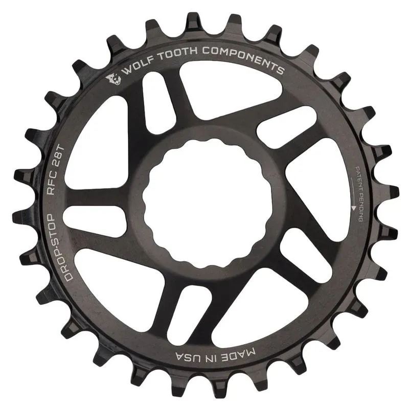Wolf Tooth Direct Mount Race Face Cinch Chainring in Black 
