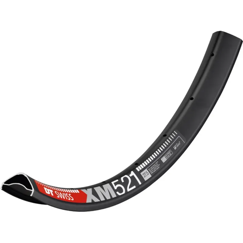 DT Swiss XM521 SBWT Disc Rim in Black