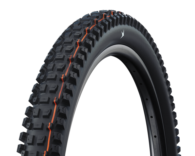 Schwalbe Albert Trail Pro Radial Soft MTB Tyre In (fold) BLACK 2-1