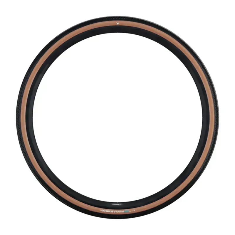 Schwalbe G-One RS Pro Super Race Evo V-Guard TLR Gravel Tyre In (folding) BLACK/TRANS