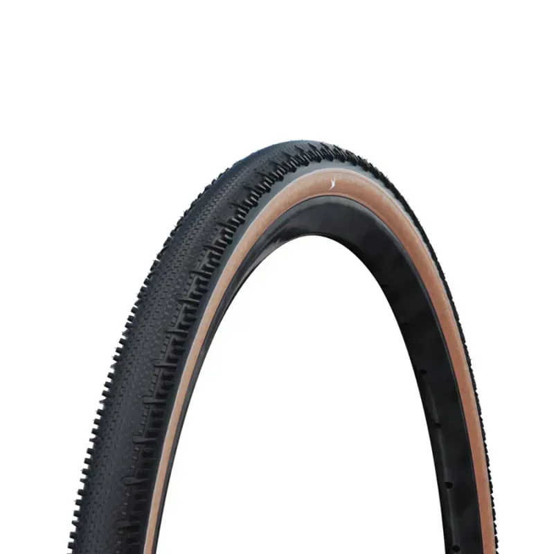 Schwalbe G-One RS Pro Super Race Evo V-Guard TLR Gravel Tyre In (folding) BLACK/TRANS-1