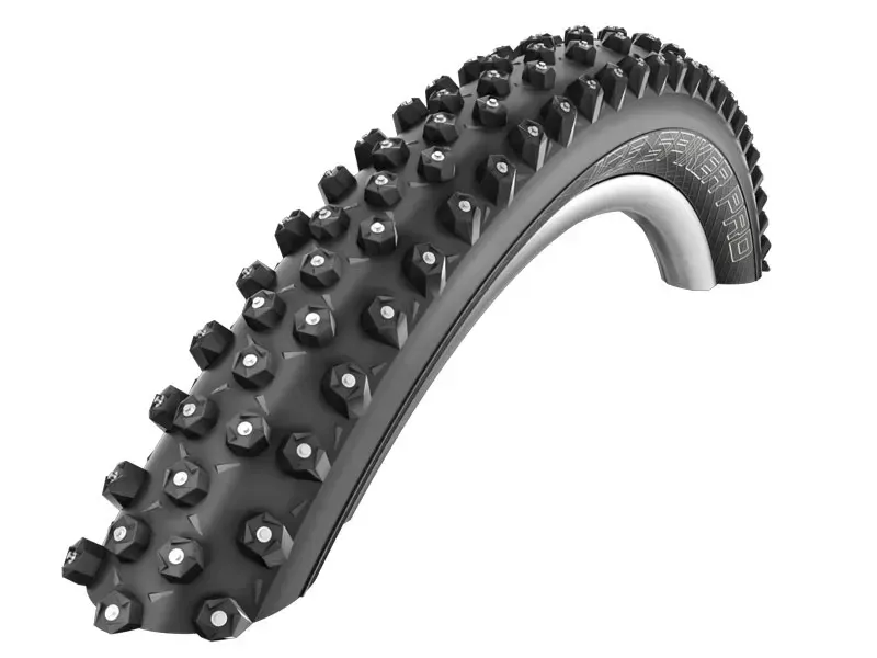 Schwalbe Ice Spiker Pro Performance RaceGuard Wired Tyre in Black