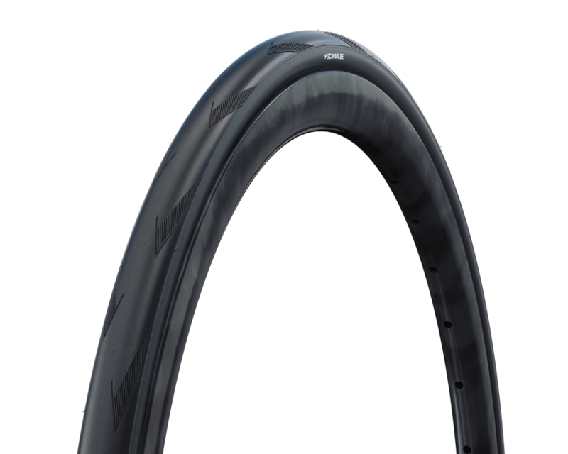 Schwalbe Pro One Aero Evo RG Fld. TLE Rear Road Bike Tyre in Black-2
