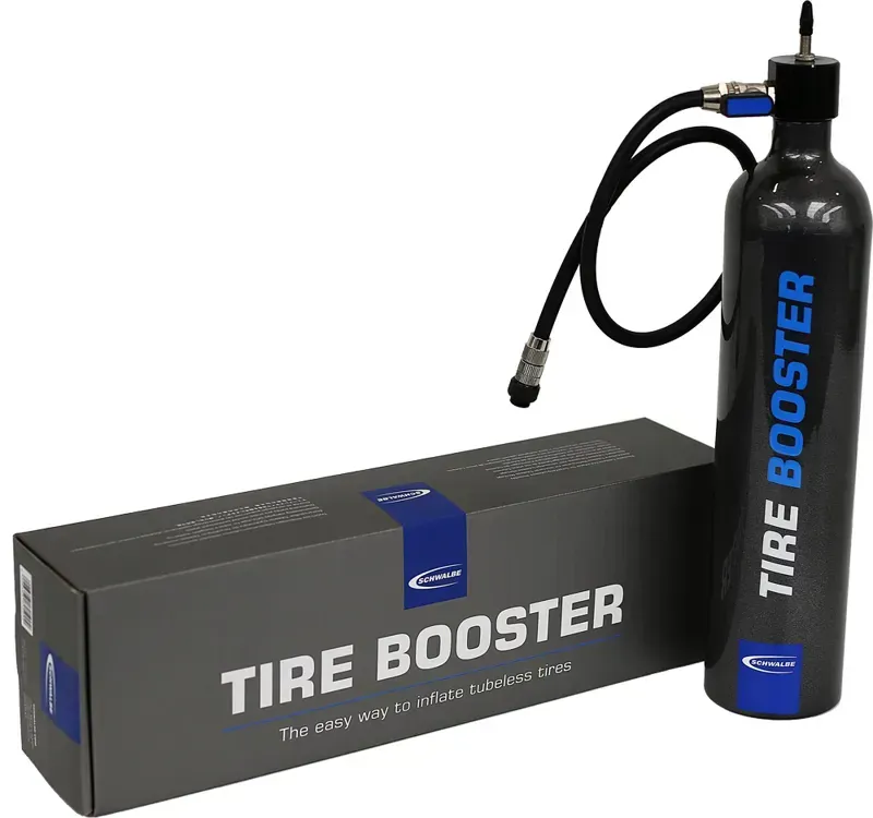 Schwalbe Tubeless Tire Booster Inflator in Black