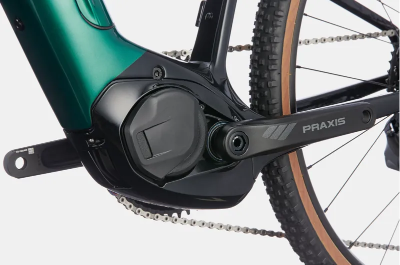 2021 Cannondale Topstone Neo Carbon Lefty 1 eGravel Bike in Green-3