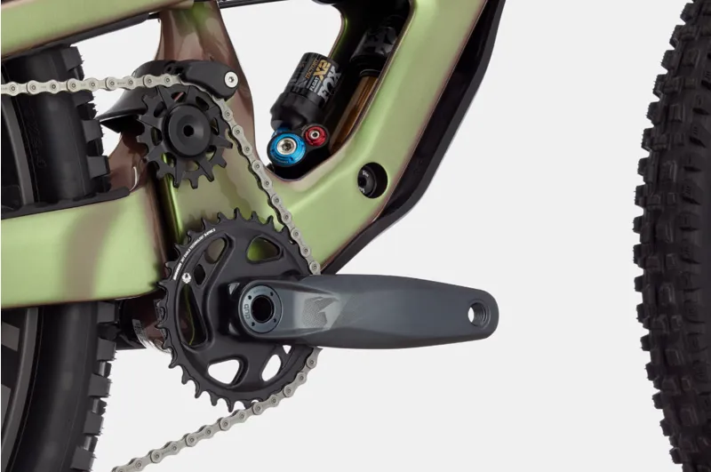 2021 Cannondale Jekyll 1 Trail Bike in Green-4