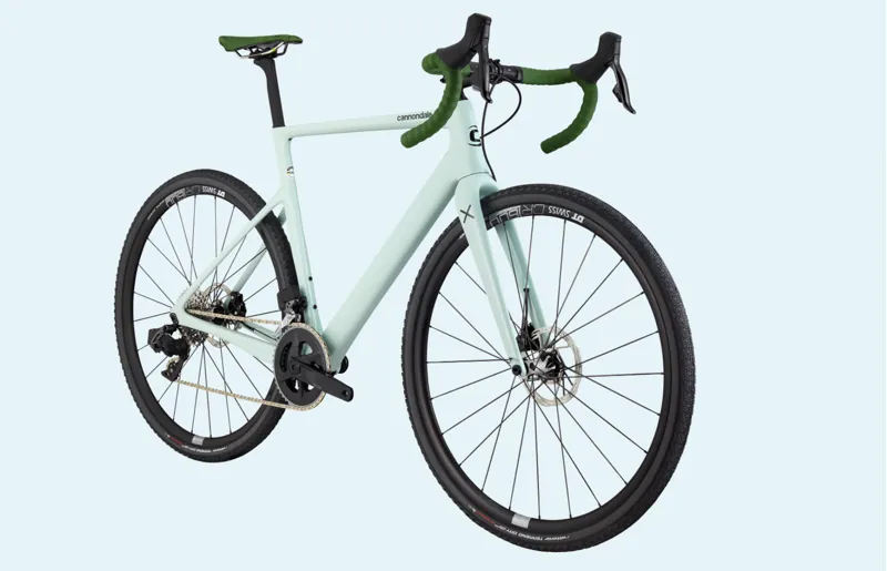 2021 Cannondale Supersix EVO SE Gravel Bike in Green-5