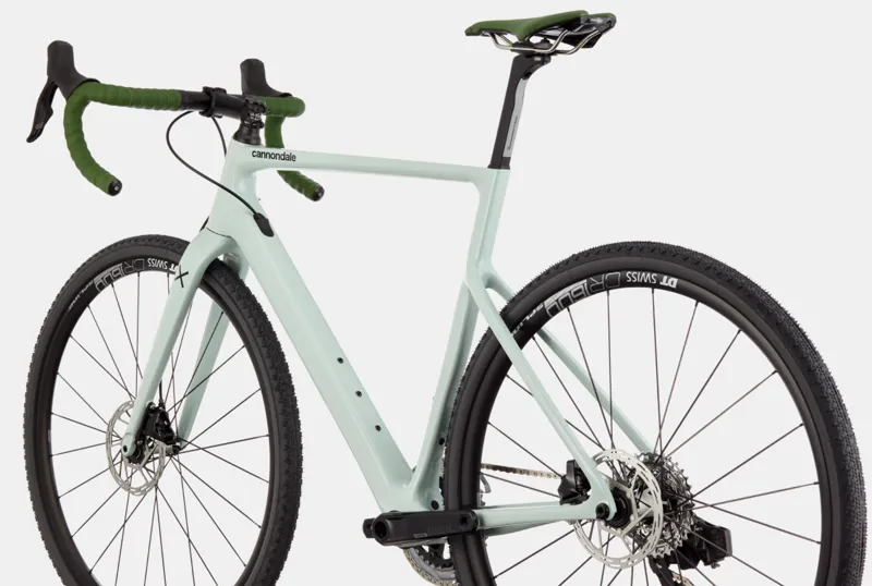 2021 Cannondale Supersix EVO SE Gravel Bike in Green-1